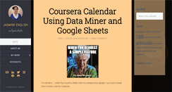 Desktop Screenshot of jasmineenglish.com