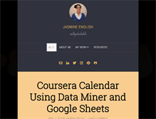 Tablet Screenshot of jasmineenglish.com